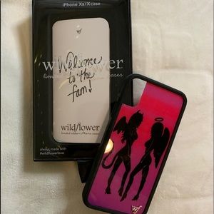 iPhone Xs devil Wildflower case